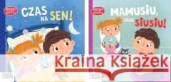 Pakiet: Mamusiu chcę siusiu + Czas na sen Paulina Chmurska 9788396278944 Bookolika - książka