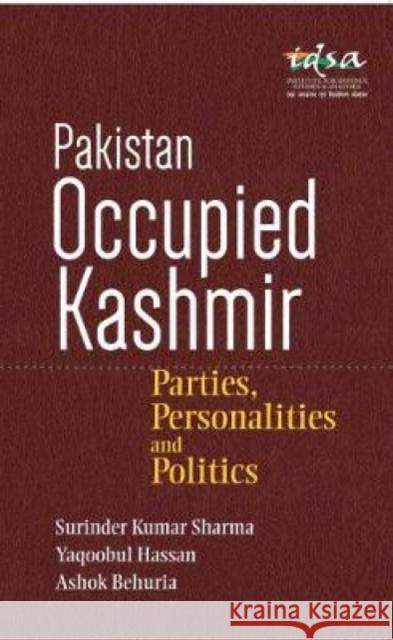 Pakistan Occupied Kashmir Surinder Kumar Sharma 9789386618672 Pentagon Press - książka