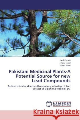 Pakistani Medicinal Plants-A Potential Source for new Lead Compounds : Antimicrobial and anti-inflammatory activities of leaf extract of Valeriana wallichii DC Khuda, Fazli; Iqbal, Zafar; Khan, Ayub 9783659277245 LAP Lambert Academic Publishing - książka