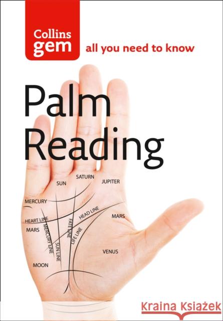 Palm Reading   9780007188802 HarperCollins Publishers - książka