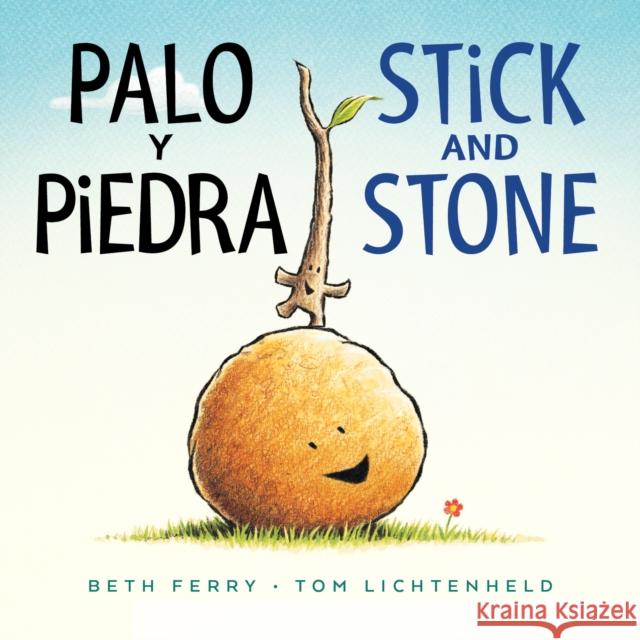 Palo Y Piedra/Stick and Stone Board Book: Bilingual English-Spanish Ferry, Beth 9780358086987 HarperCollins - książka