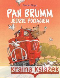 Pan Brumm jedzie pociągiem w.2 Napp Daniel 9788362836215 Bona - książka