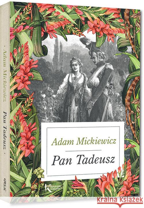 Pan Tadeusz Kolor TW GREG Mickiewicz Adam 9788375176513 Greg - książka