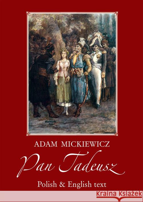 Pan Tadeusz. Wersja polsko-angielska Mickiewicz Adam 9788375654516 LTW - książka