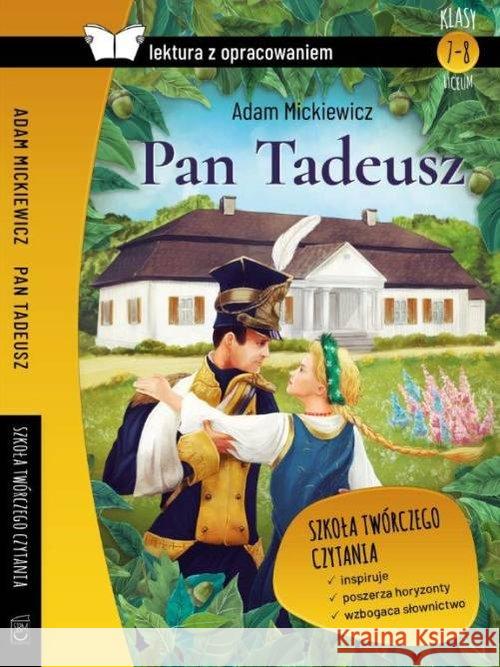 Pan Tadeusz z oprac. BR SBM Mickiewicz Adam 9788380598263 SBM - książka