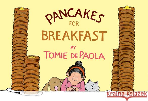 Pancakes for Breakfast Tomie dePaola 9781328710604 Houghton Mifflin - książka