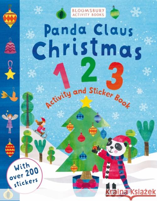 Panda Claus Christmas 123 Activity and Sticker Book  9781408879313 Bloomsbury Publishing PLC - książka