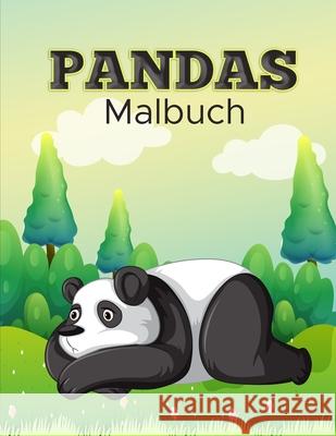 Panda Malbuch: Aktivitätsbuch für Kinder Dahlberg, Norea 9789189478114 Norea Dahlberg - książka