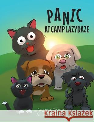Panic at Camp LazyDaze Valerie Crowe, Deg Philip, Ginger Marks 9781950075461 DP Kids Press - książka