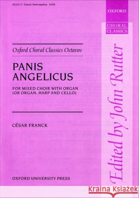 Panis angelicus  9780193417915 OXFORD UNIVERSITY PRESS - książka