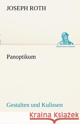 Panoptikum Roth, Joseph 9783842415058 TREDITION CLASSICS - książka