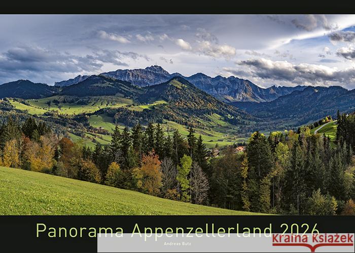 Panorama Appenzellerland 2026  9783858829030 Appenzeller - książka