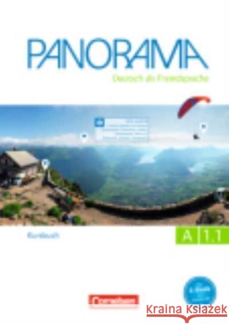 Panorama in Teilbanden: Kursbuch A1.1 Friederike Jin 9783061204723 Cornelsen Verlag GmbH & Co - książka