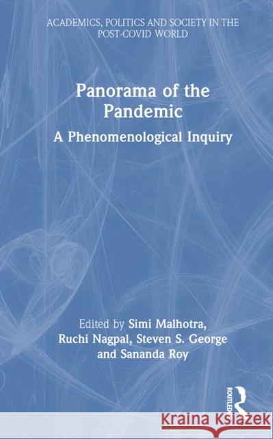 Panorama of the Pandemic: A Phenomenological Inquiry  9781032901633 Taylor & Francis Ltd - książka