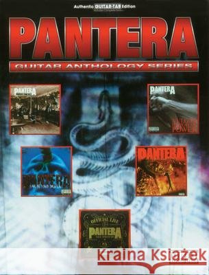 Pantera Guitar Anthology Pantera 9780769219387 Hal Leonard Publishing Corporation - książka
