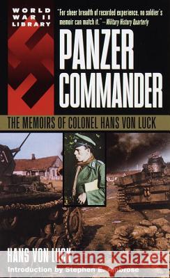 Panzer Commander: The Memoirs of Colonel Hans Von Luck Hans Vo Hans Von Luck 9780440208020 Dell Publishing Company - książka