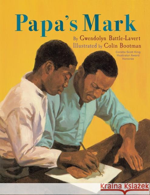 Papa's Mark Gwendolyn Battle-Lavert Colin Bootman 9780823458820 Holiday House - książka