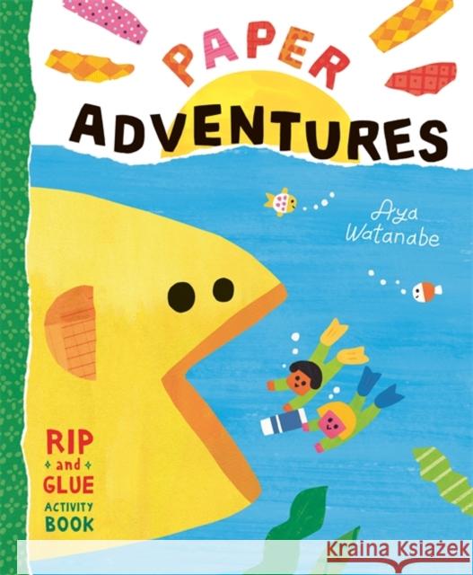 Paper Adventures: A Rip-and-Glue Activity Book Aya Watanabe 9781800788145 Templar - książka