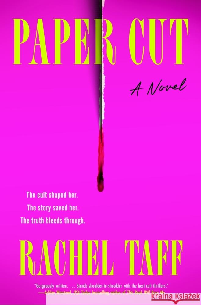 Paper Cut: A Novel Taff, Rachel 9780063493513 HarperCollins - książka