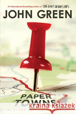 Paper Towns John Green 9780525478188 Dutton Books - książka