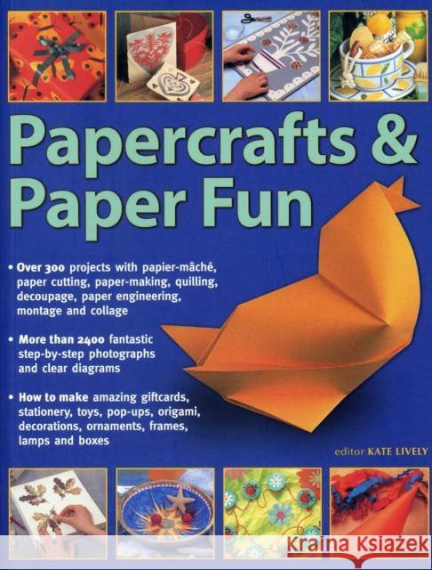 Papercrafts & Paper Fun Lively Kate 9781780194554 SOUTHWATER - książka