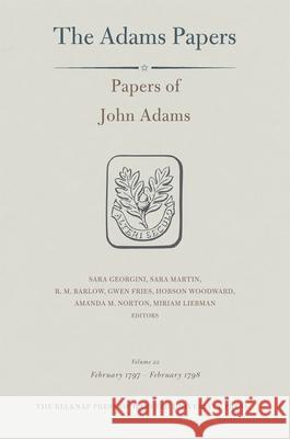 Papers of John Adams John Adams Sara Georgini Sara Martin 9780674296473 Belknap Press - książka