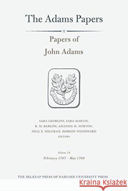 Papers of John Adams Adams, John 9780674919280 Harvard University Press - książka