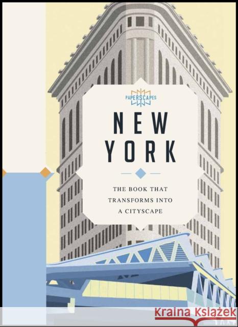 Paperscapes: New York: The Book That Transforms Into a Cityscape Wilkinson, Tom 9780233005997 Welbeck Publishing Group - książka