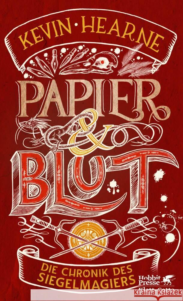 Papier & Blut Hearne, Kevin 9783608982046 Klett-Cotta - książka