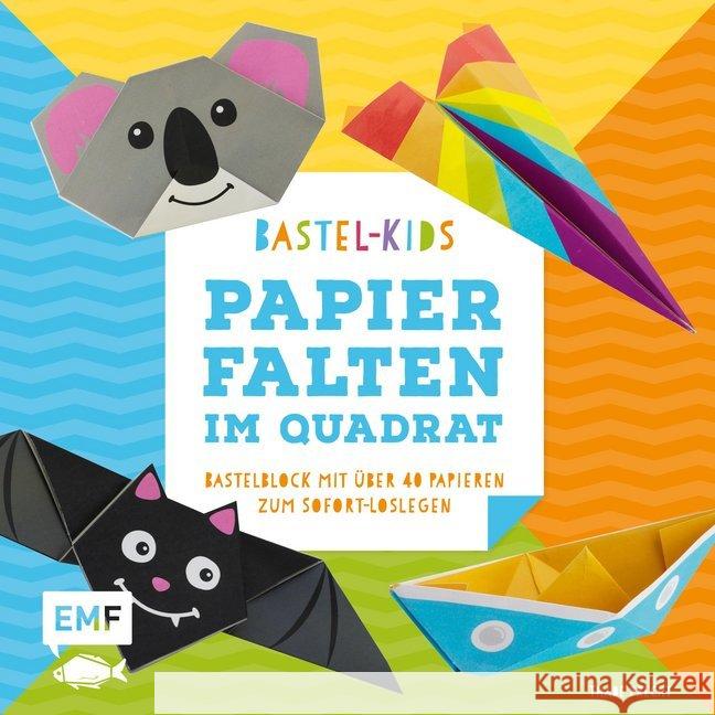 Papierfalten im Quadrat : Bastelblock mit XX Papieren zum Sofort-Loslegen Precht, Thade 9783863557898 Edition Michael Fischer - książka