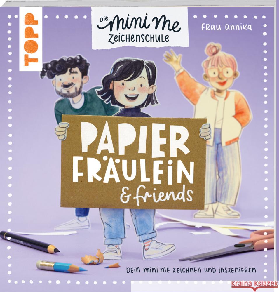Papierfräulein & friends. Die Mini me Zeichenschule Frau Annika 9783735880741 Frech - książka