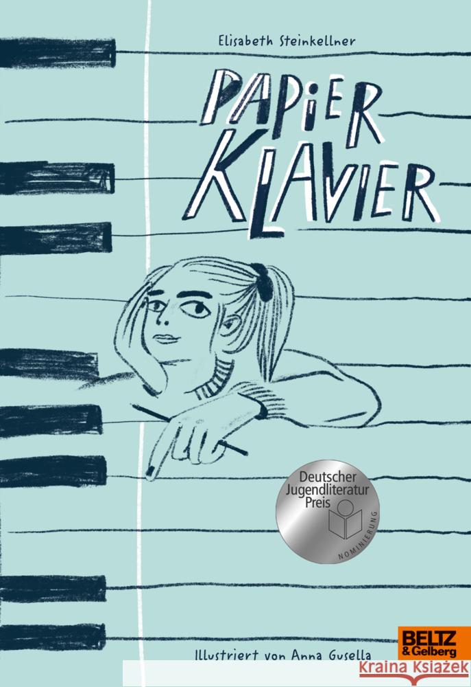 Papierklavier Steinkellner, Elisabeth 9783407755797 Beltz - książka