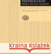 Papyrologie řecká, latinská, koptská B. Oerter Wolf 9788024611808 Karolinum - książka