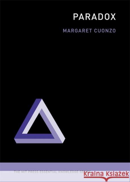 Paradox Margaret Cuonzo 9780262525497 MIT Press (MA) - książka