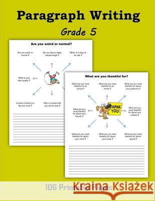 Paragraph Writing - Grade 5 C. Mahoney 9781793428509 Independently Published - książka