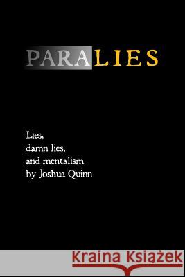 Paralies Joshua Quinn 9781440485848 Createspace Independent Publishing Platform - książka