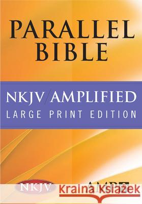 Parallel Bible-PR-Am/NKJV-Large Print N/A 9781598562965 Hendrickson Publishers - książka