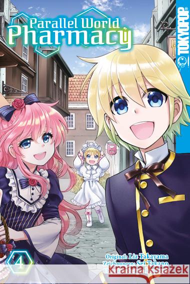Parallel World Pharmacy 04 Takano, Sei, Takayama, Liz 9783759308054 Tokyopop - książka
