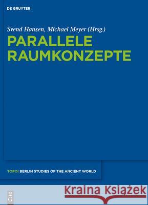 Parallele Raumkonzepte Svend Hansen Michael Meyer 9783110290943 Walter de Gruyter - książka