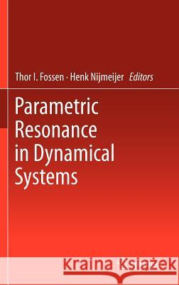 Parametric Resonance in Dynamical Systems  9781461410423 Springer, Berlin - książka