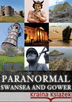 Paranormal Swansea and Gower Mark Rees 9781398114876 Amberley Publishing - książka