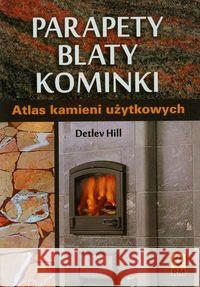 Parapety, blaty, kominki. Atlas kamieni użytkowych Hill Detlev 9788377733981 RM - książka
