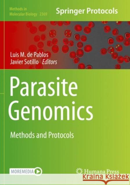 Parasite Genomics: Methods and Protocols de Pablos, Luis M. 9781071616833 Springer US - książka