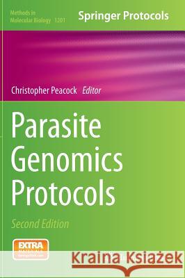 Parasite Genomics Protocols Peacock, Christopher 9781493914371 Humana Press - książka