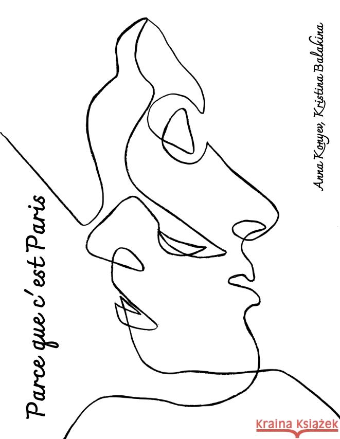 Parce que c'est Paris Konyev, Anna, Balakina, Kristina 9783347730168 tredition - książka