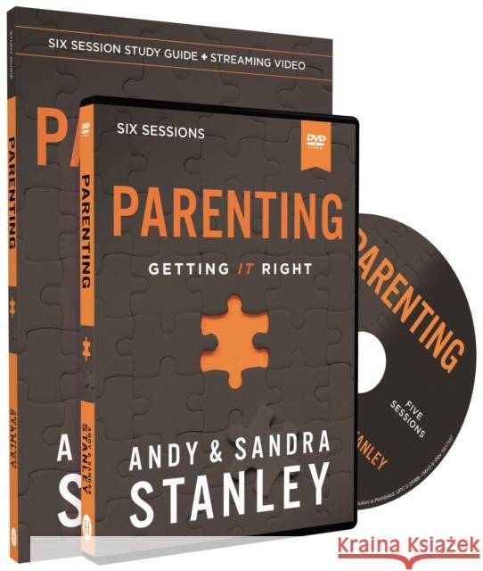 Parenting Study Guide with DVD: Getting It Right Sandra Stanley 9780310158448 HarperChristian Resources - książka
