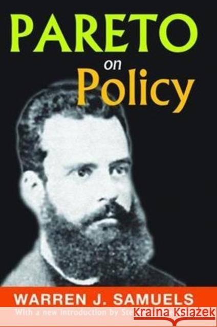 Pareto on Policy Warren Samuels 9781138529526 Routledge - książka