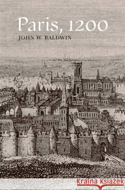 Paris, 1200 John W Baldwin 9780804772075  - książka