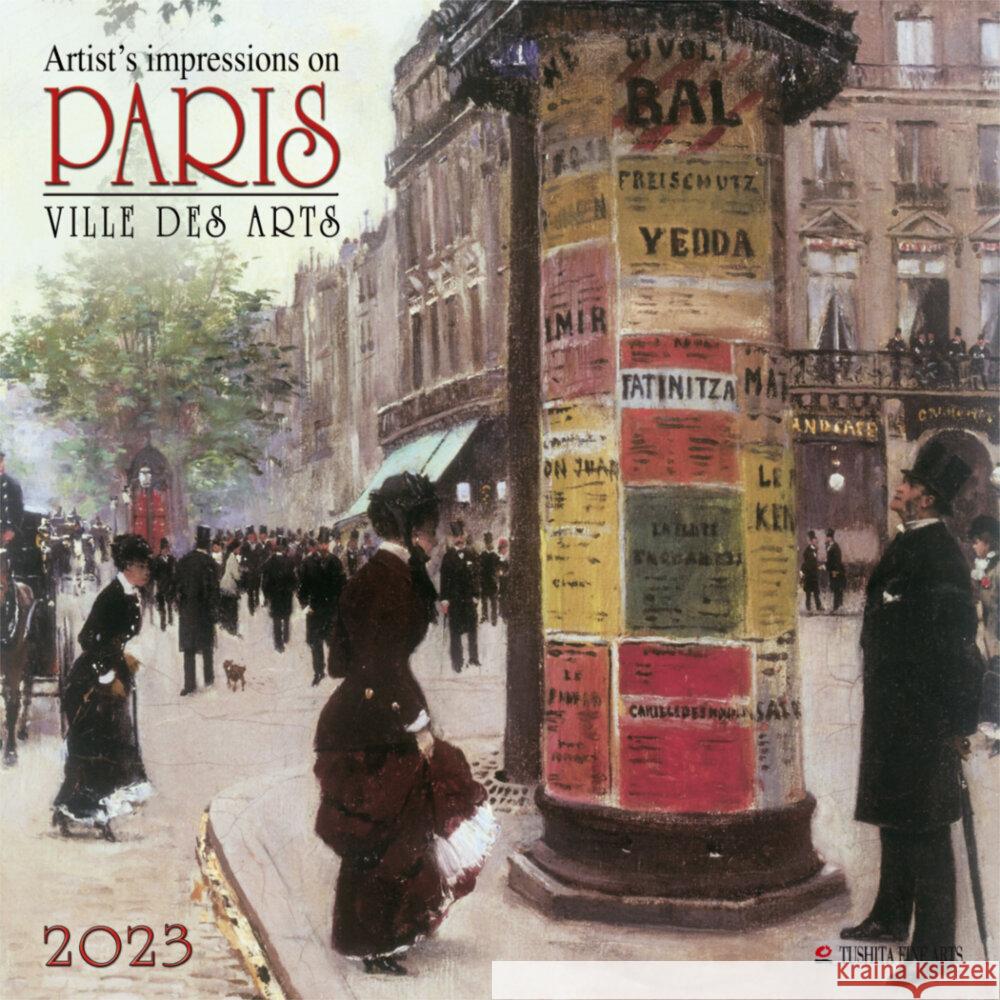 Paris - Ville des Arts 2023  9783959290951 Tushita - książka