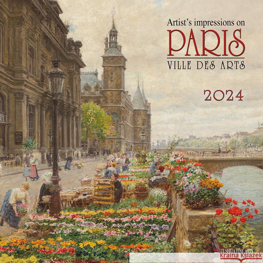 Paris - Ville des Arts 2024  9783959292955 Tushita - książka